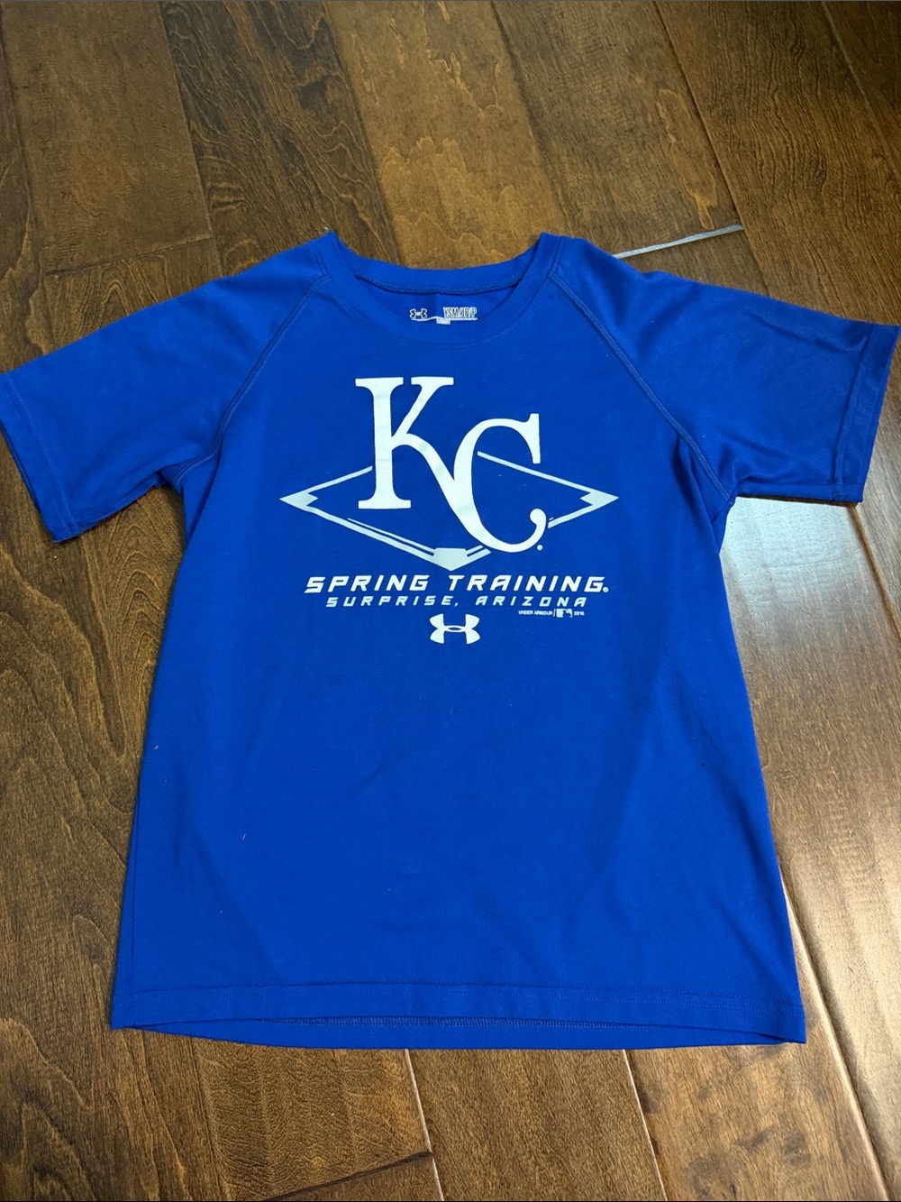 Boys Under Armour KC Royals MLB Spring Training Tee